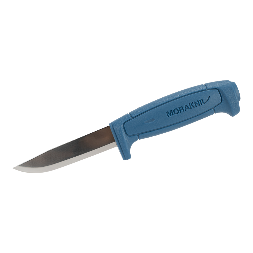 Нож Morakniv Basic 546, универсальный/строительный, нержавеющая сталь, рукоять-полипропилен. Фото №1