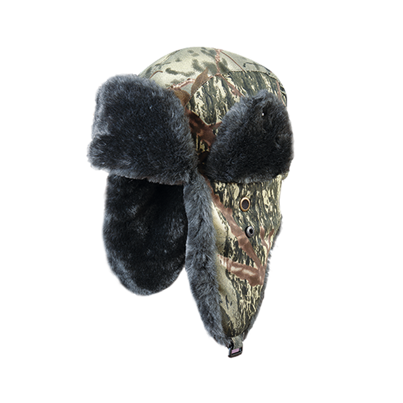 Шапка-ушанка "Ангара" утеплен. (смесовая ткань, камыш 2010) (59-60) (Хольстер)