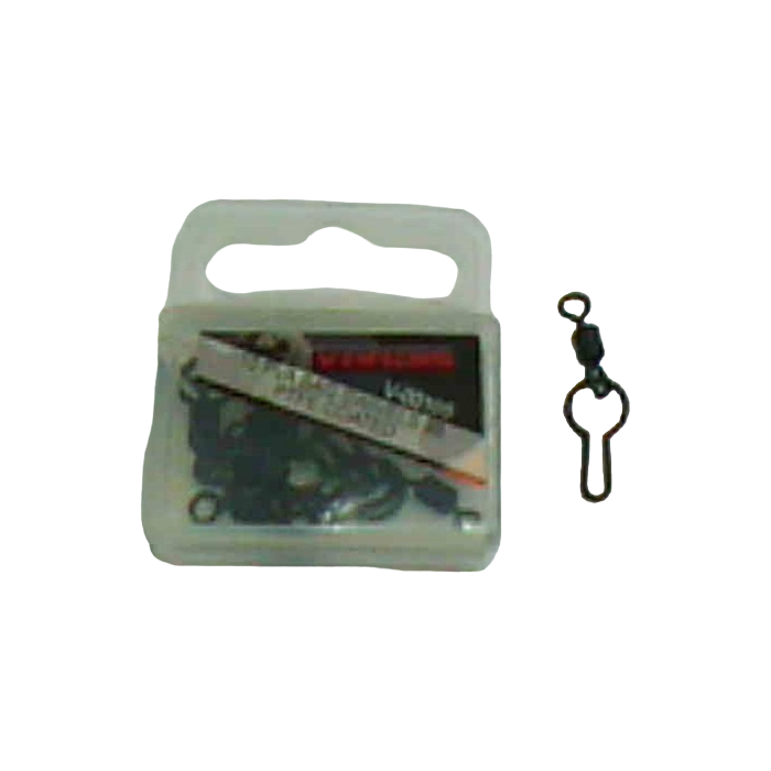 VARDIS TACKLE Вертлюг с клипсой PVA Bag Swivel №8 10шт/ V-00165. Фото №2