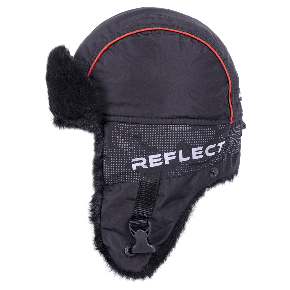 Шапка ушанка Huntsman Reflect (цв. чёрный, мех Норка, ткань Reflex Membrane) р. 56-58. Фото №2