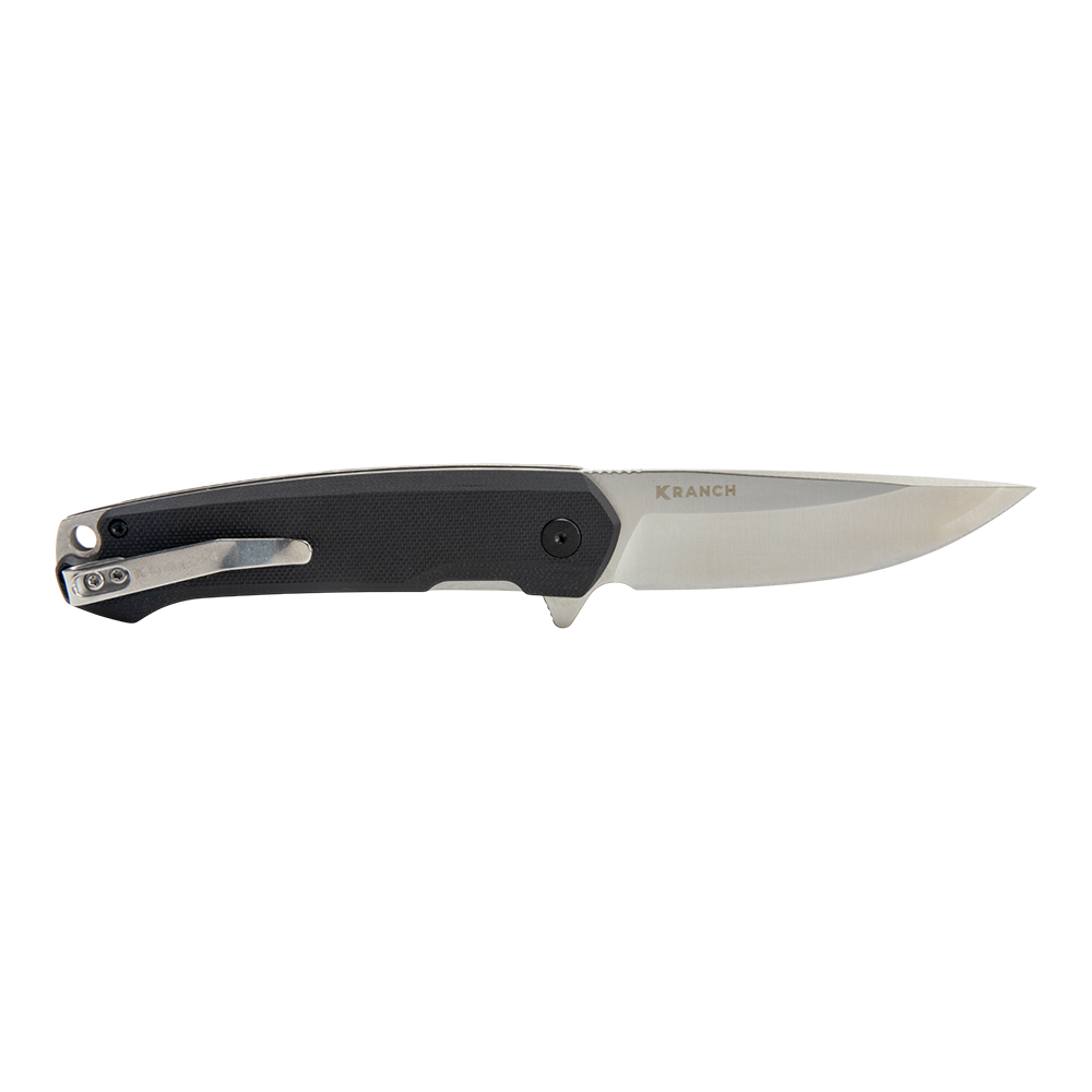 Нож складной Kranch B-234, клинок AUS8, рукоять G10 black. Фото №4