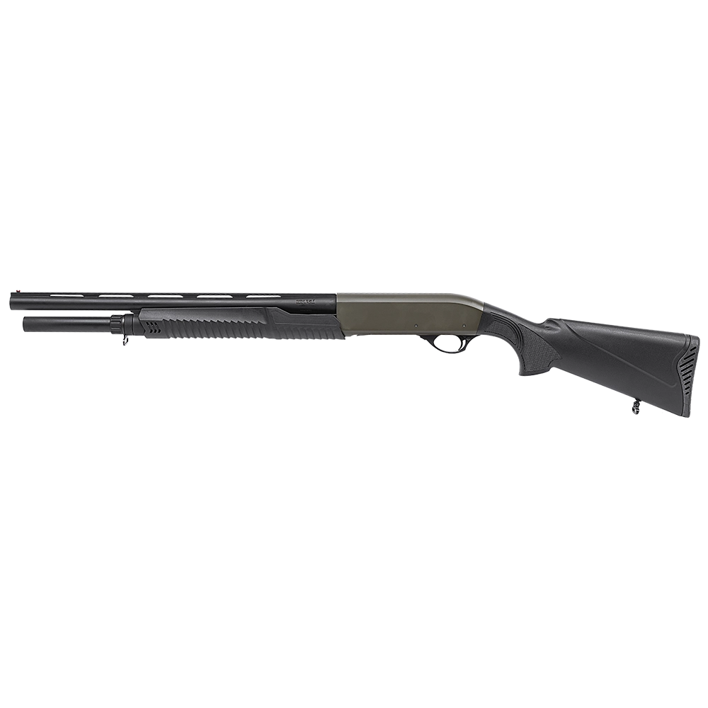 Ружье HUGLU ATROX A STANDARD I KHAKI 12x76 PUMP SYNTHETIC, 7+1, L510. Фото №6  Ружье HUGLU ATROX A STANDARD I KHAKI 12x76 PUMP SYNTHETIC, 7+1, L510. Фото №6