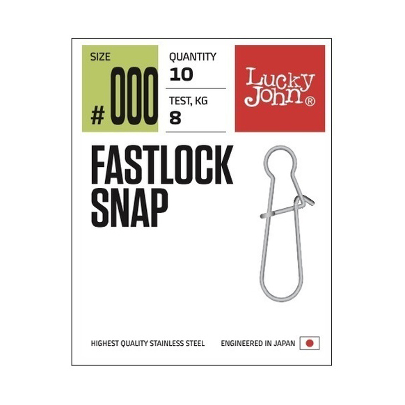 Застежка Lucky John FastLock Snap 002 тест 20кг. Фото №2