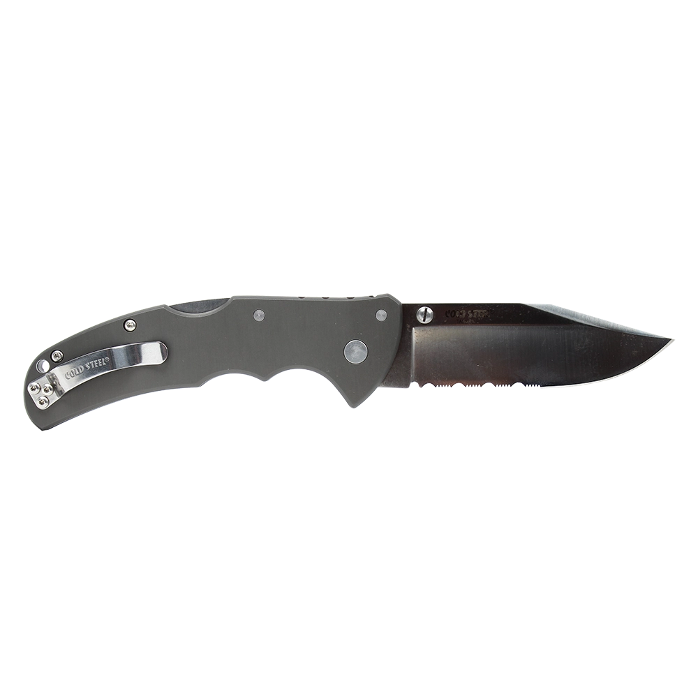 Нож Cold Steel Code-4 Clip Point (насечки). Фото №3