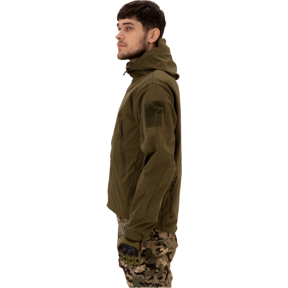Куртка Remington Shark skin soft shell jacket Army Green р. 3XL. Фото №3
