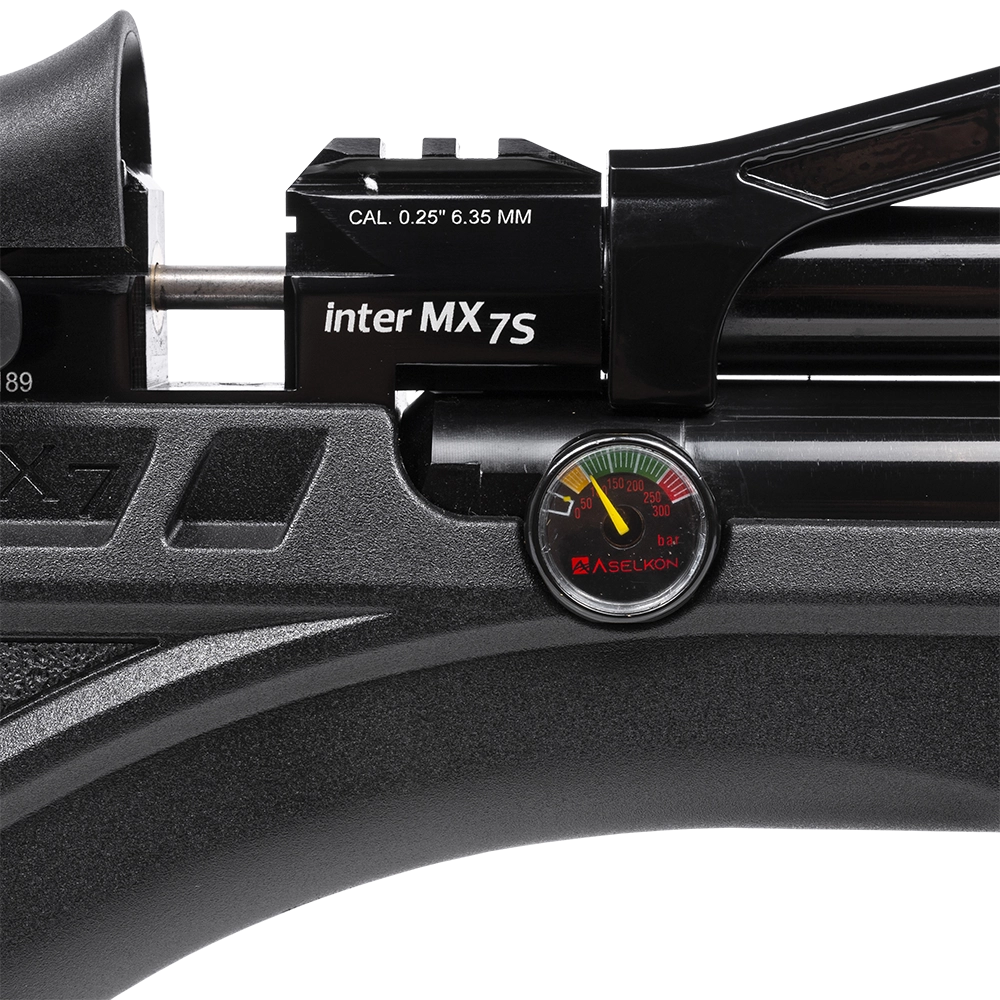 Винтовка пневматическая ASELKON MX 7-S, калибр 6,35, 3 Дж (РСР, пластик) L=450. Фото №3 Винтовка пневматическая ASELKON MX 7-S, калибр 6,35, 3 Дж (РСР, пластик) L=450. Фото №3