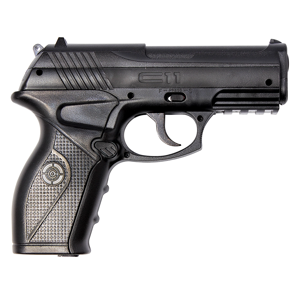 Пистолет пневматический Crosman C11, калибр 4,5 мм. Фото №1
