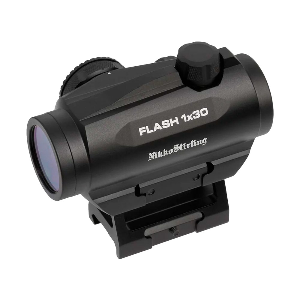 Коллиматор Nikko Stirling Flash 1X30mm, закрытого типа, точка 3 МOA, красная, 11 уровней яркости. Фото №3