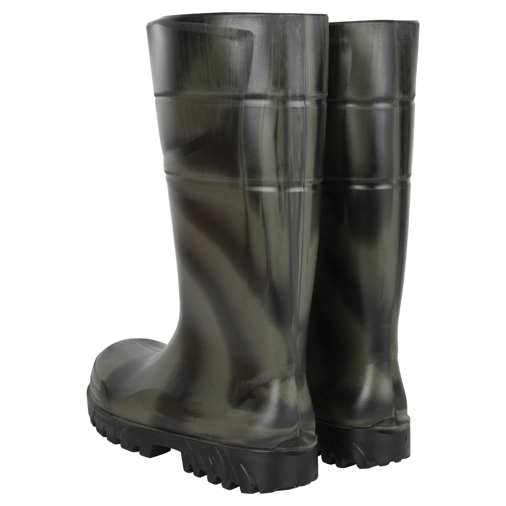 Сапоги TTLUX полиуретановые (цв. чёрно-зелёный) р. 46. Фото №9