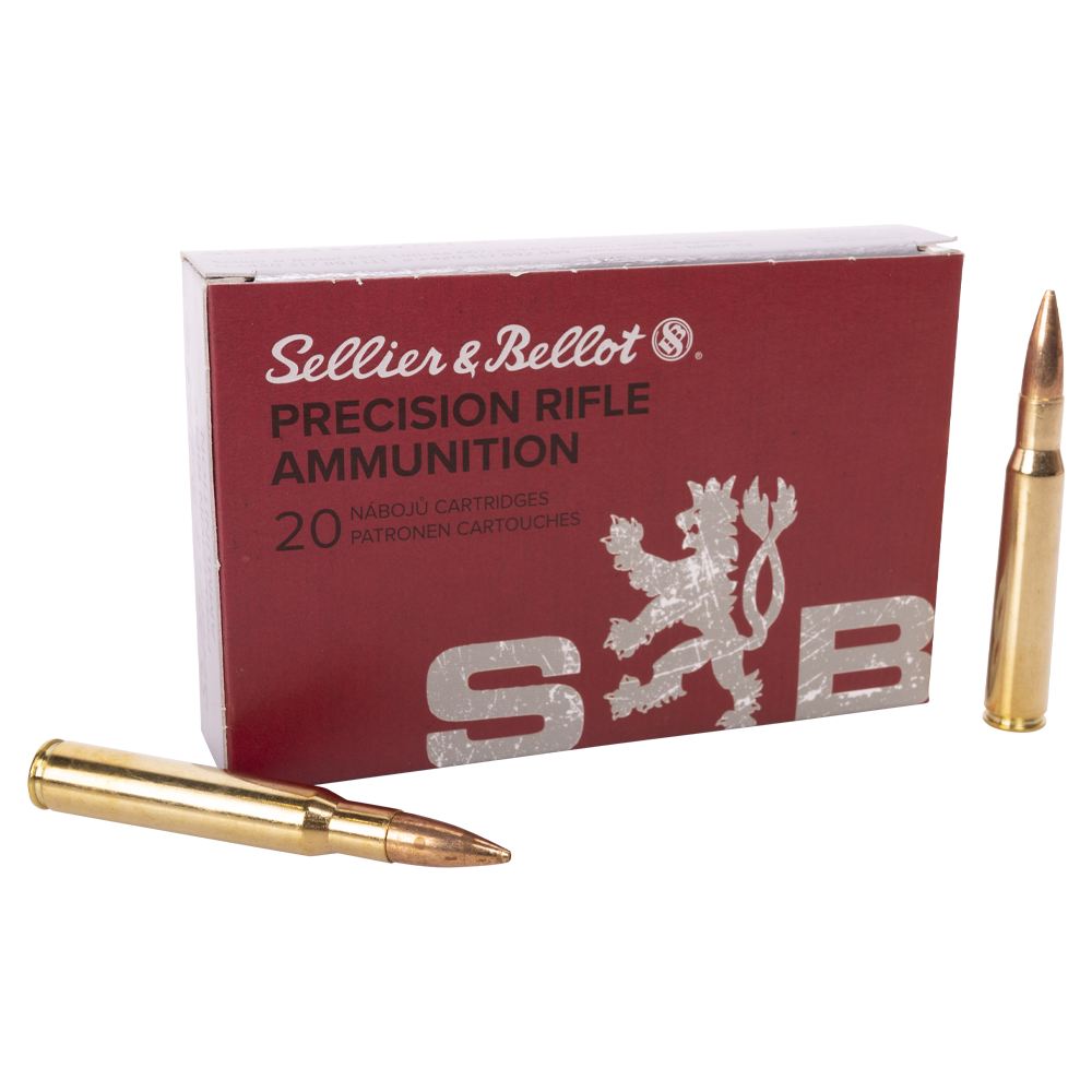 Патрон нарезной SELLER&BELLOT калибр 30-06 SPRG HPBT 10,9 гр. (в пачке 20 шт.). Фото №1