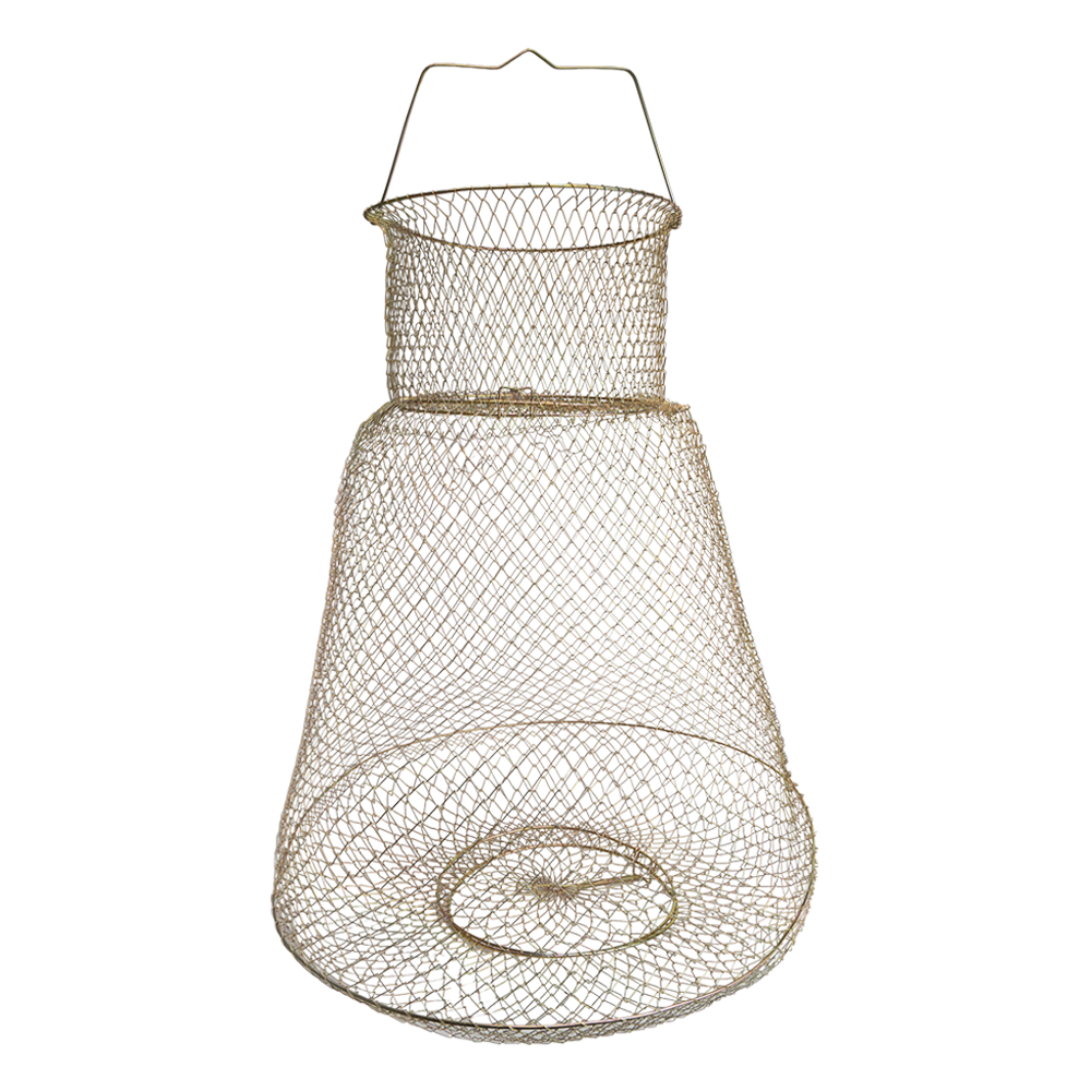 Садок рыболовный Tirana с ручкой, металлическая сетка,  d50, 50см