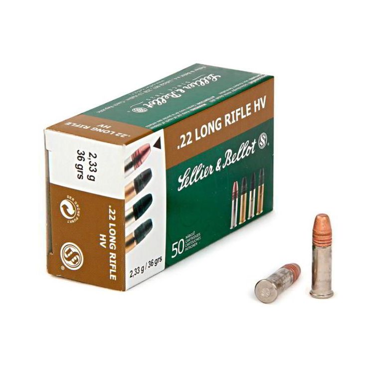 Sellier&Bellot 22 LR HV 2,33 гр. скор (50шт). Фото №2