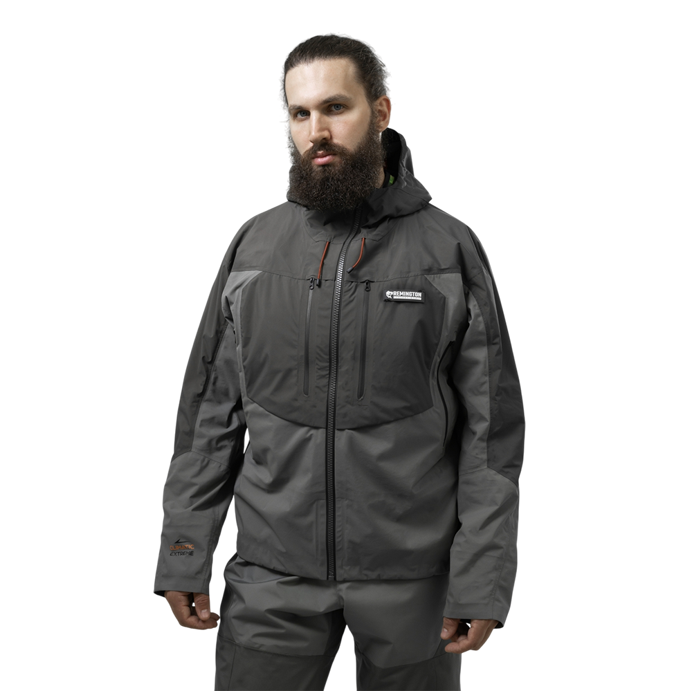 Куртка забродная Remington  Fishing  Rivers Black/Grey р. S. Фото №3