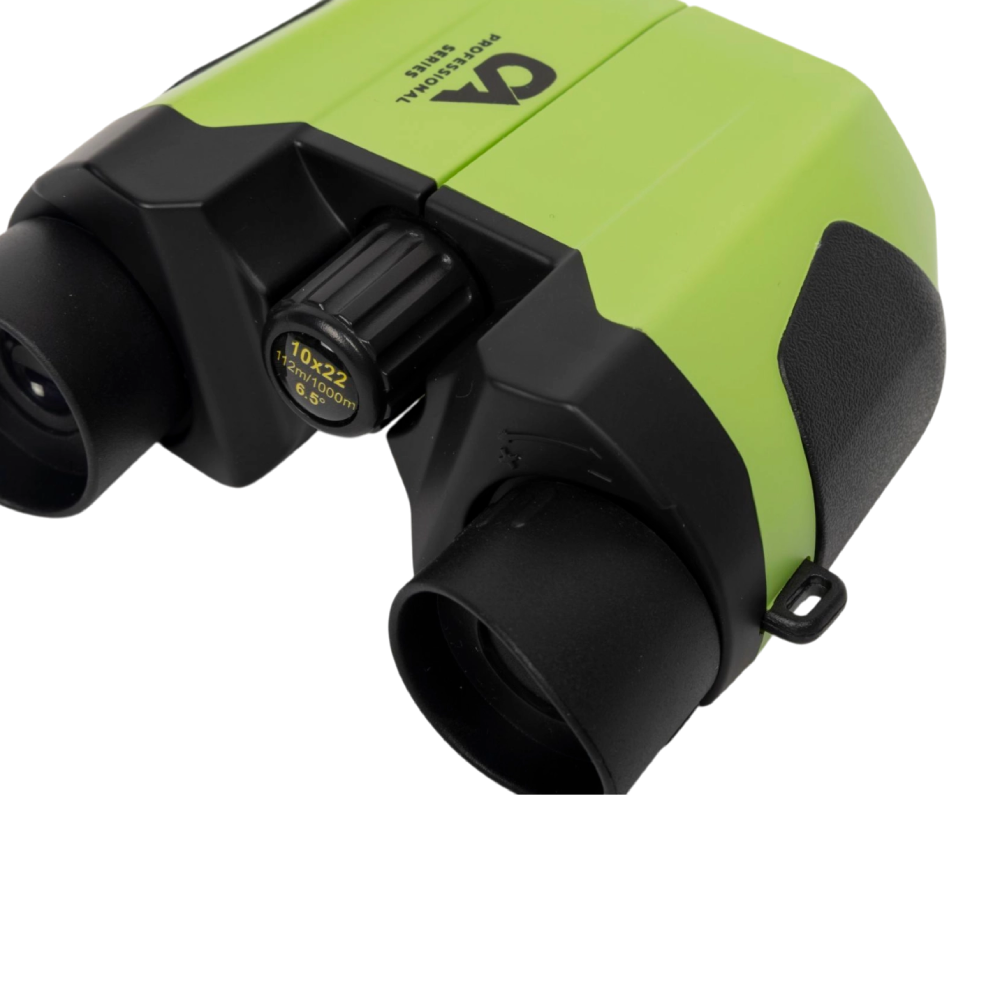 Бинокль OA Professional 10x22 BAK-7 зелёный. Фото №7