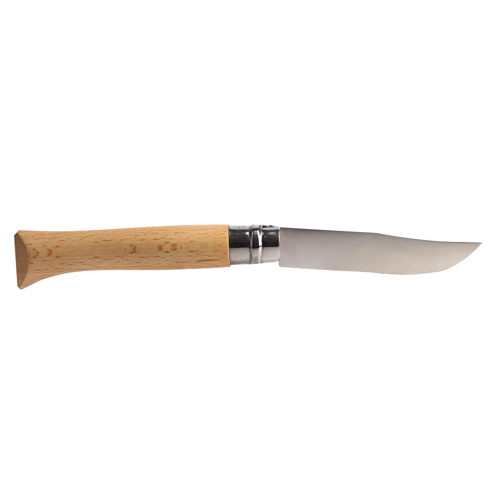 Нож "Opinel" 12VRI нержавеющая сталь, бук, клинок 12 см, "Вироблок". Фото №3