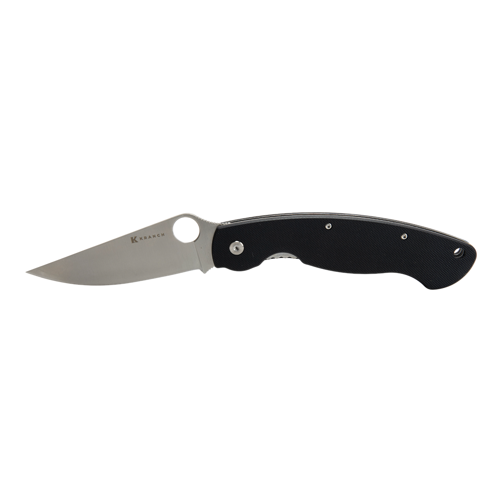 Нож складной Kranch B-359, клинок AUS8, рукоять G10 black. Фото №1