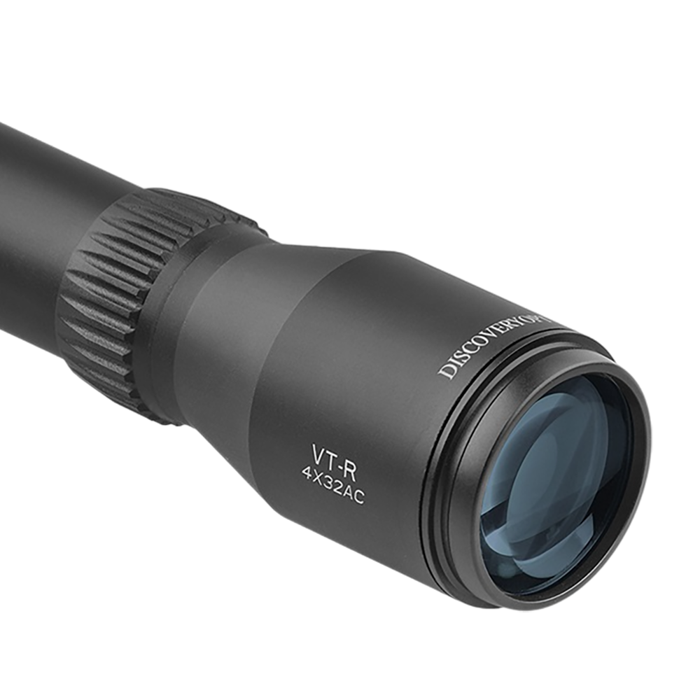 Оптический прицел Discovery VT-R 4X32AC 25.4мм кольца на weaver в комплекте. Фото №2