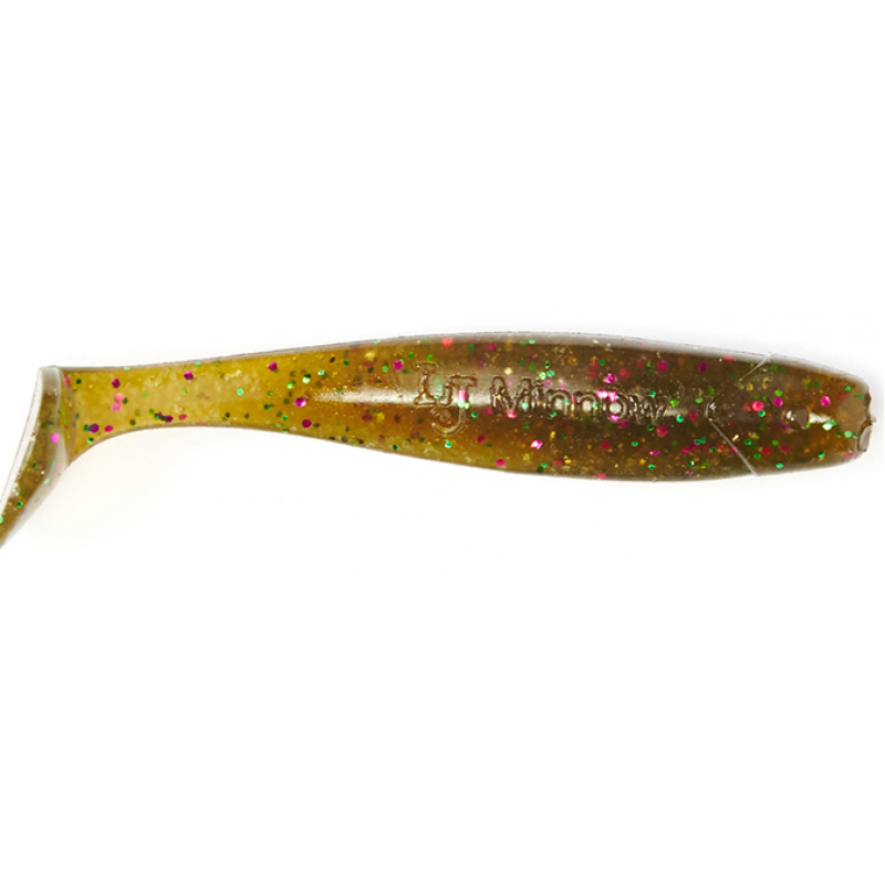 Виброхвосты съедобные LJ Pro Series MINNOW 08.40/S21 7 шт. Фото №2