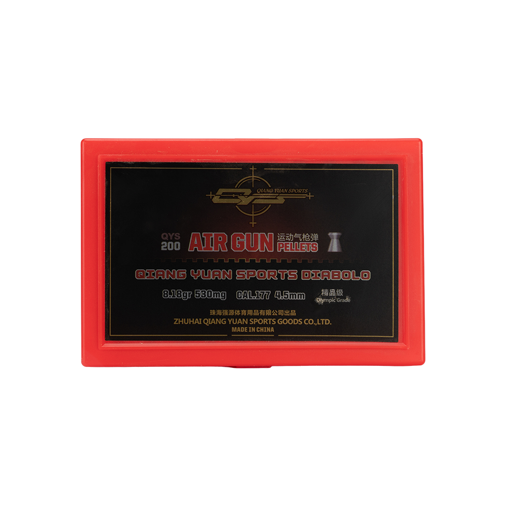 Пуля пневматическая Qiang Yuan "Olympic", для винтовок, 4.5 мм, 0,53 гр. (200 шт.). Фото №1 Пуля пневматическая Qiang Yuan "Olympic", для винтовок, 4.5 мм, 0,53 гр. (200 шт.). Фото №1