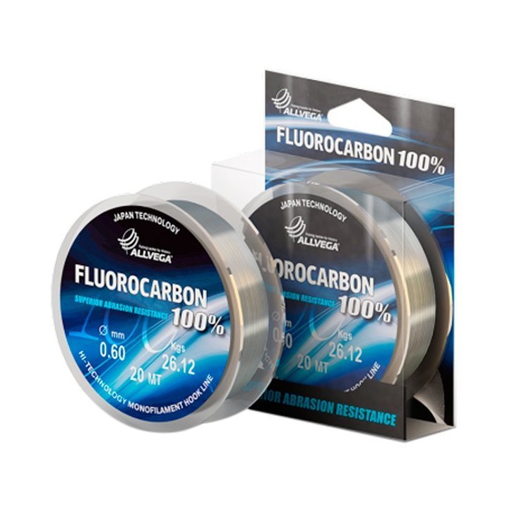 Леска ALLVEGA "FX FLUOROCARBON 100%" 0.16мм (30м) 3.11кг. Фото №2 Леска ALLVEGA "FX FLUOROCARBON 100%" 0.16мм (30м) 3.11кг. Фото №2