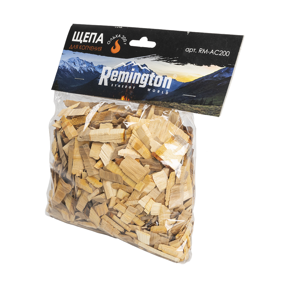 Щепа Remington SW для копчения (ольха) 200 гр. Фото №2