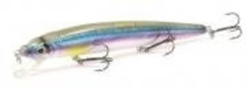 Воблер Strike Pro Alpha Minnow 115F, 115мм, 12,5гр, заглубление 0,6м-1,6м., цвет (EG-033F#A210-SBO-RP)