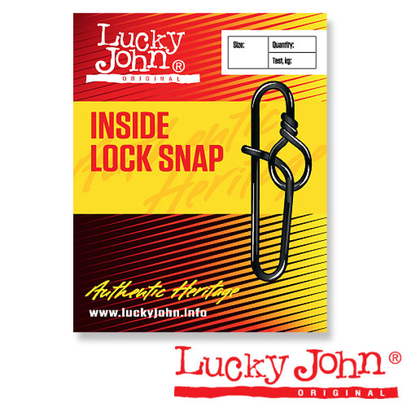 Застежка Lucky John INSADELOCK 000 5шт. Фото №1