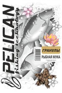 Прикормка PELICAN ГРАНУЛЫ Рыбная Мука (1уп. - 1000 г.). Фото №1
