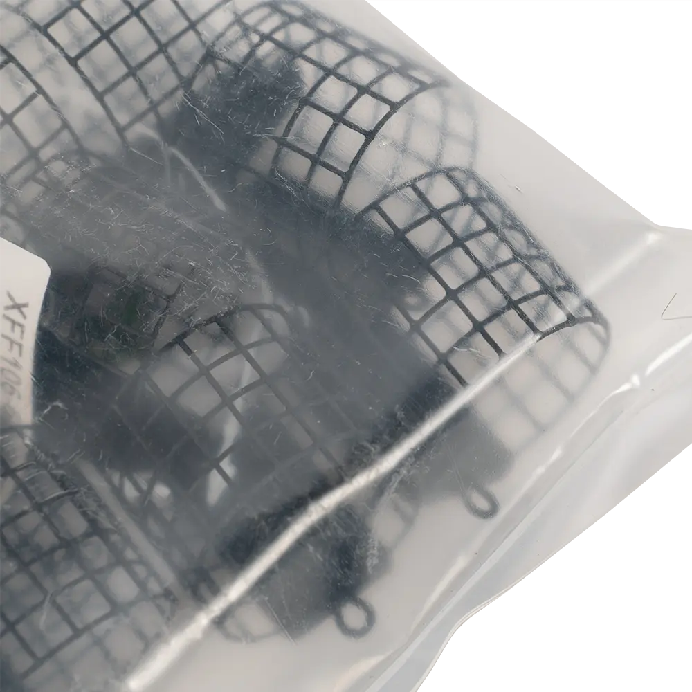 Груз-кормушка металлическая X-FEEDER ME SUBMARINE M GRID 060 г (28 мл, цвет Matt Black, сварная сетка). Фото №3