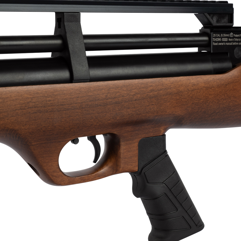 Винтовка пневматическая Hatsan FLASHPUP, калибр 6.35, 3 Дж (РСР, дерево). Фото №7