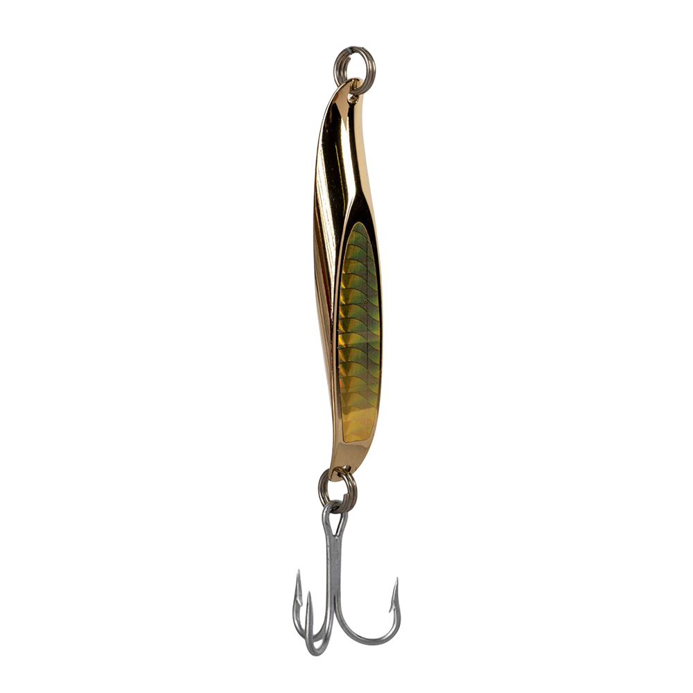 Блесна колеблющаяся Halco TWISTY, 55г, Gold. Фото №2