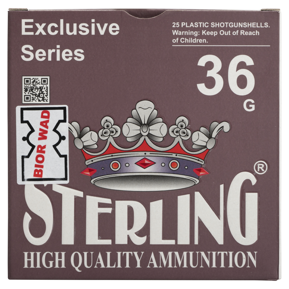 Патрон STERLING 12/70 Bior № 3 36 гр. (пачка 25 шт.). Фото №5 Патрон STERLING 12/70 Bior № 3 36 гр. (пачка 25 шт.). Фото №5