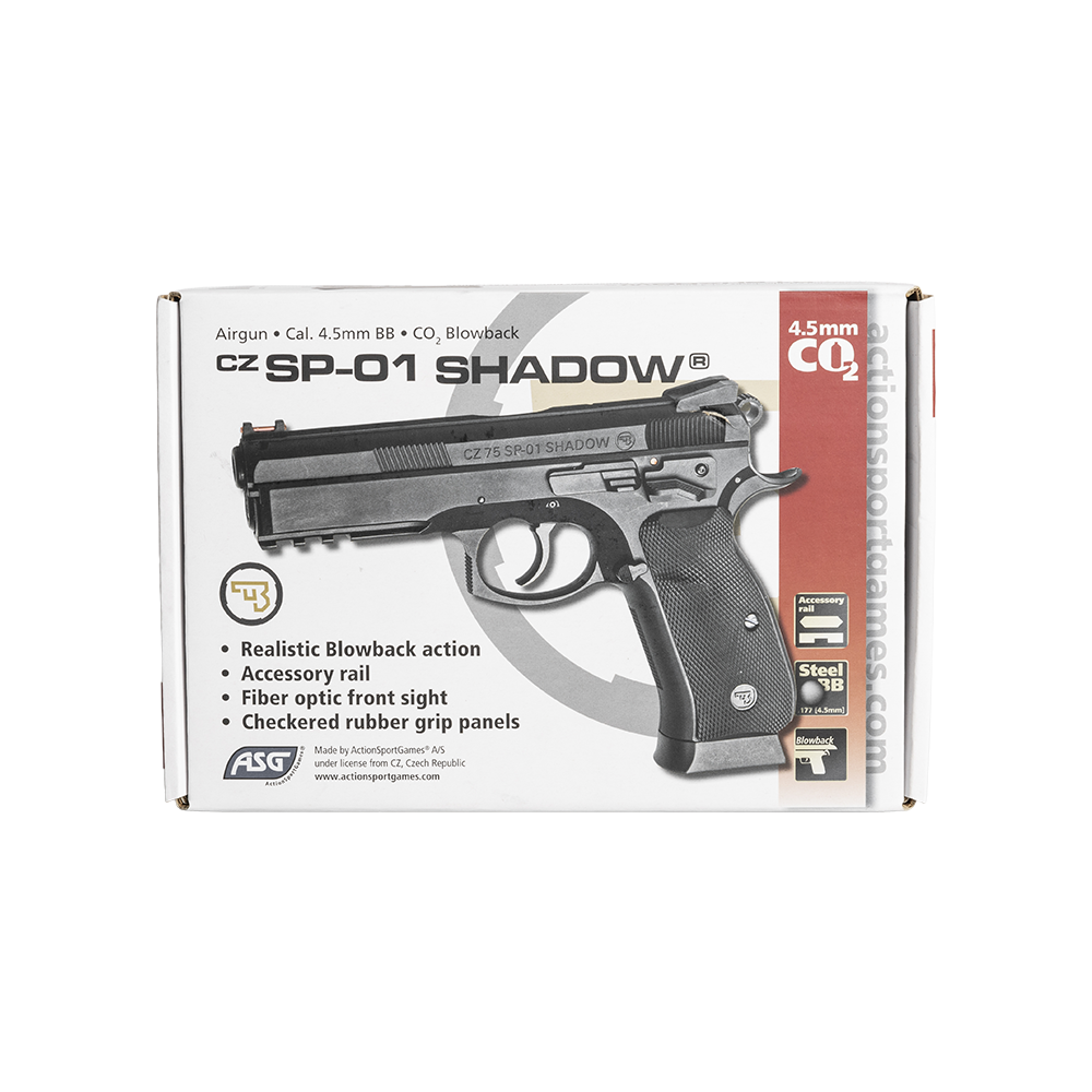 Пистолет пневматический CZ SP-01 Shadow, калибр 4,5 мм  . Фото №3