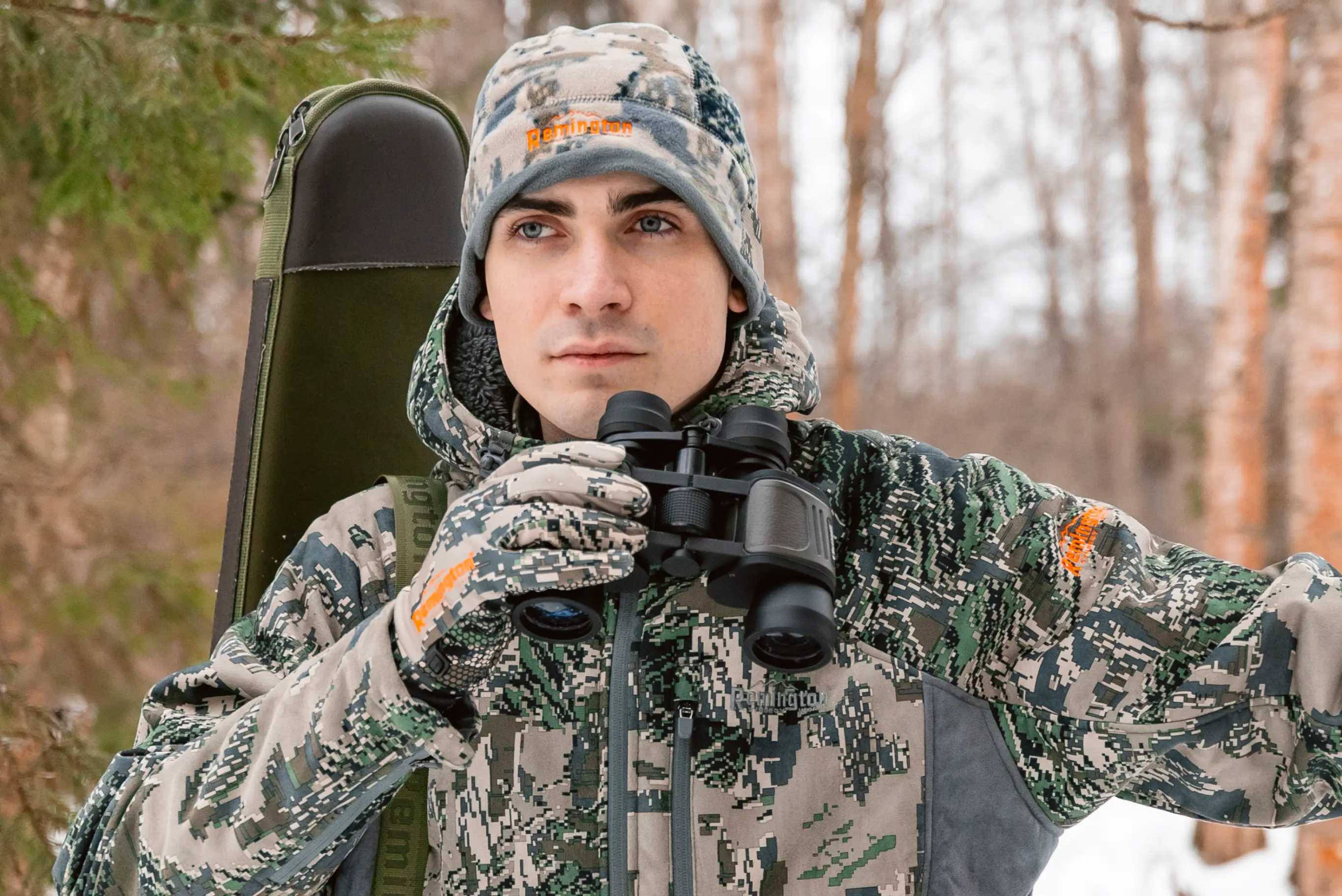 охота на оленя зимой