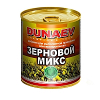 Добавка для прикормки "Dunaev" м/банка 320мл Зерновой Микс