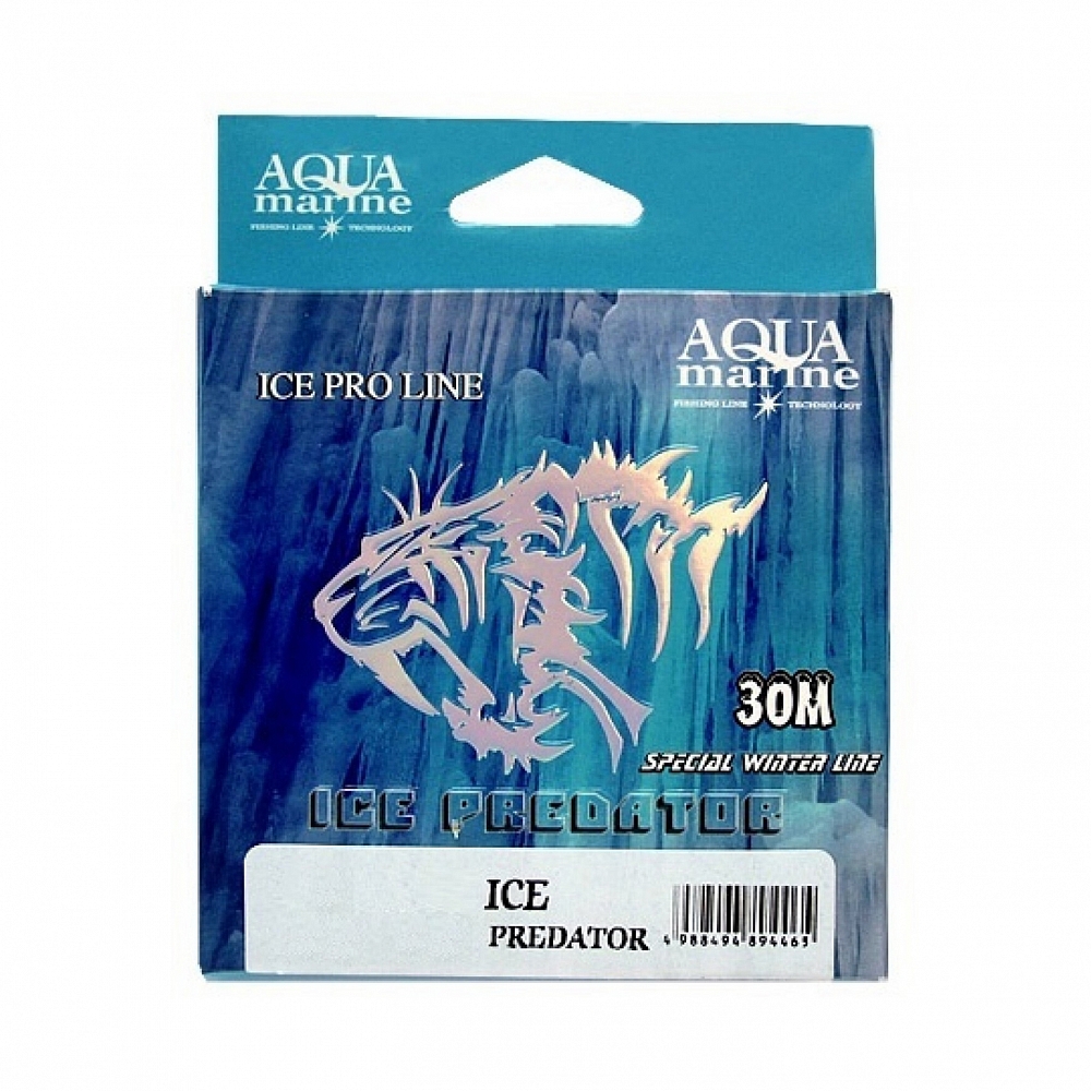 Леска зимняя Ice Predator 0.4 (0.105мм 1.08кг) 30м. Фото №1