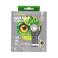 Фонарь Armytek Wizard C2 Magnet USB Телый