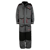 Костюм Huntsman Siberia цвет Серый/Черный ткань Breathable р. 56-58/170-176
