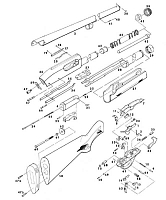 Фиксирующая пружина штифта ударника для Remington 870