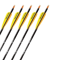 Стрела лучная алюминий Easton XX75 Gamegetter 400 Натур. опер. 4" 72 шт
