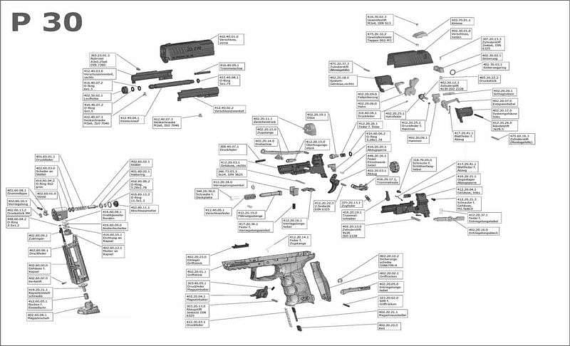 Ударник Heckler & Koch P30. Фото №2