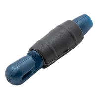 Коннектор серо-синий перламутр  d2,0мм (10шт) (Три кита)