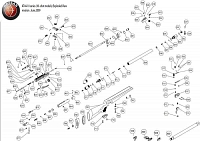 Болт крепления приклада средний Hatsan AT-44