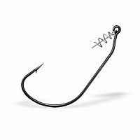 Крючок Gurza Swim Bait Hook (с фиксаторной пружинкой) #4/0 BN 5шт./уп.