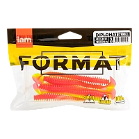 Силиконовая приманка FORMAT DIPLOMAT 100mm, цвет F27 (5шт.упак)