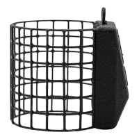 Груз-кормушка металлическая X-FEEDER ME SUBMARINE M GRID 100 г (35 мл, цвет Matt Black, сварная сетка)