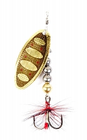 Блесна вращающаяся Lucky John Shelt Blade №4, 15гр, цвет (001)