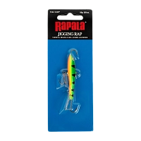 Балансир Rapala Jigging Rap 70мм, 18гр, цвет (GLP) с тройником
