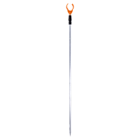 Стойка для удилищ Tirana телескопическая 1500мм, U образный оранжевый рогач (алюминиевая)