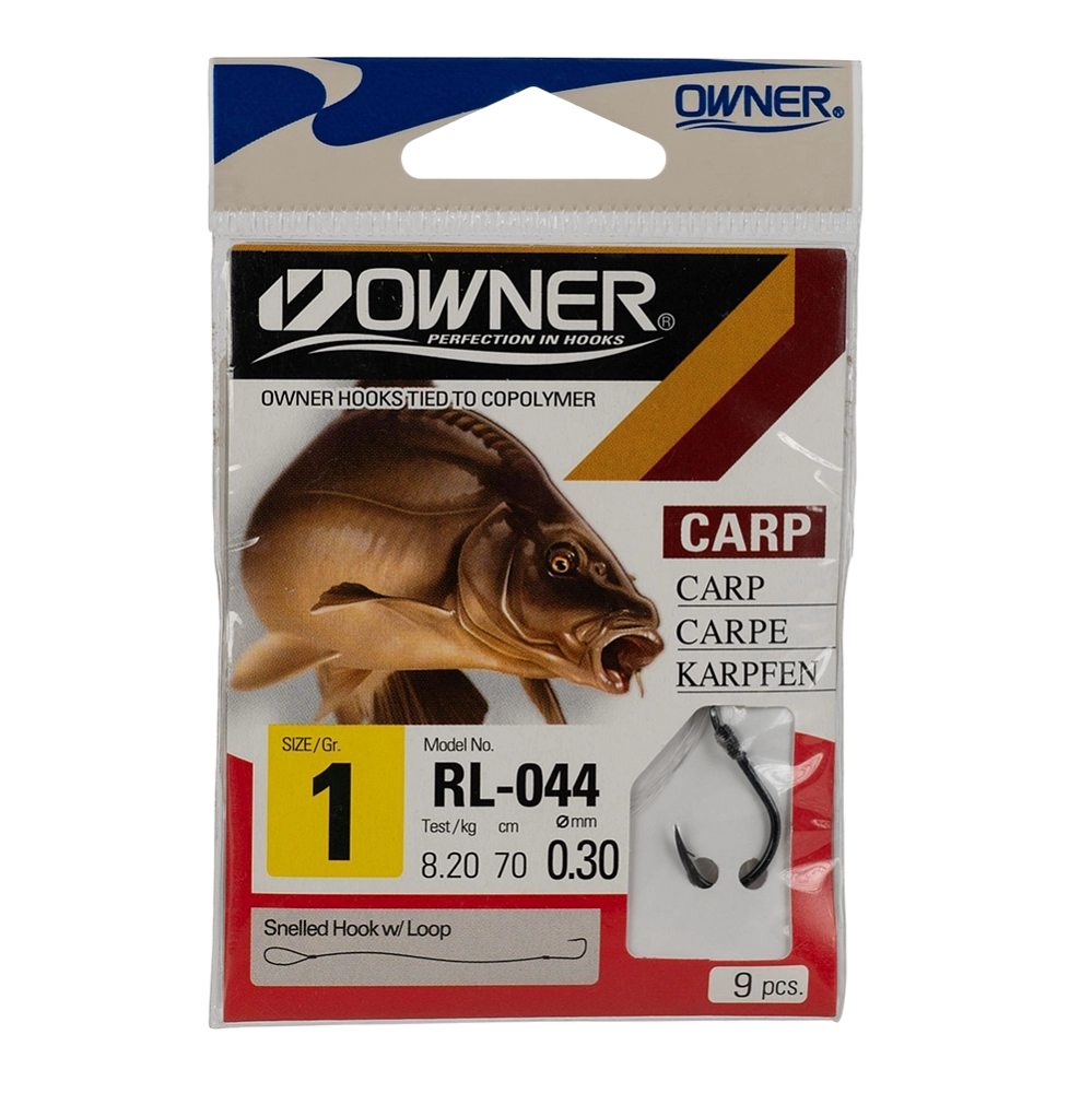 Крючок с поводком Owner RL-044 01-0.30. Фото №1
